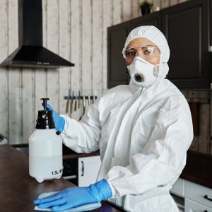 Photo Of Person Wearing Protective Suit